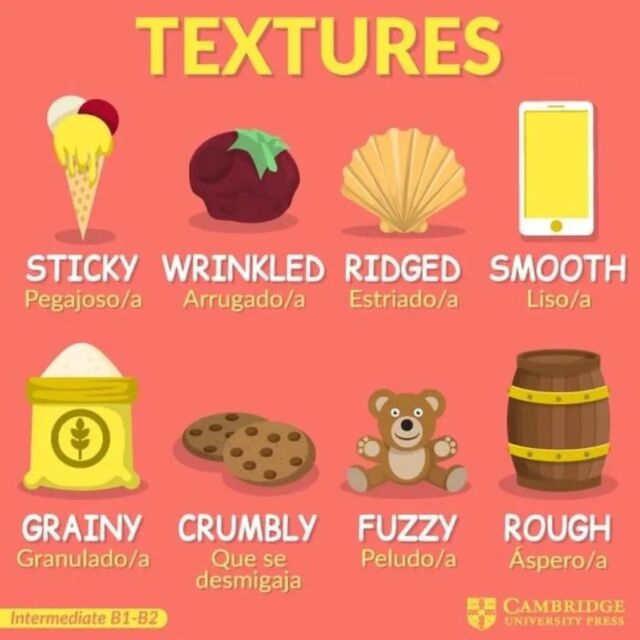 Learning about textures.
From @cambridgespain 
#learningenglish